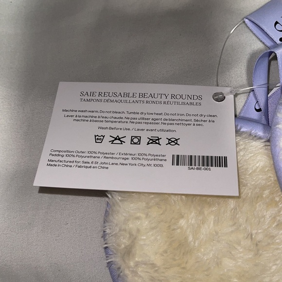 (3) New Saie Reusable Makeup Removing Beauty Rounds! - Picture 3 of 4